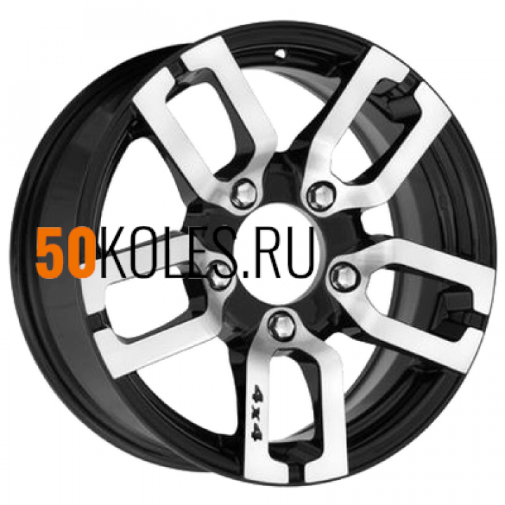 6.5x16/5x139.7 ET40 D98 Офф-лайн Блэк Джек